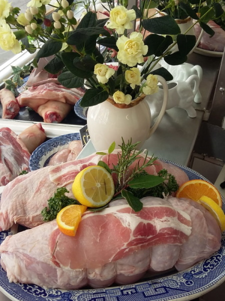 Freshly prepared Turkey Crown